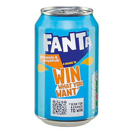 Fanta Pineapple & Grapefruit 330ml