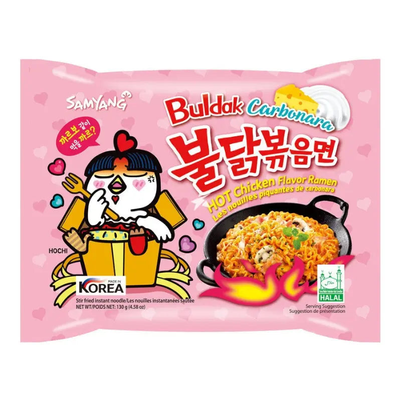 Samyang Buldak Hot Chicken Carbo Flavour 130.g