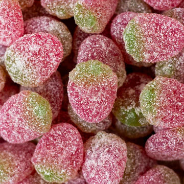 Sure Jordbærvindgummi med Sukker - Vegansk Bland Selv Slik