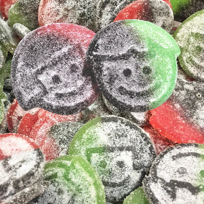 Salte Tvillinger - Saltlakrids og Frugtgummi