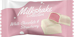 Milkshake Collection White Chocolate & Strawberry